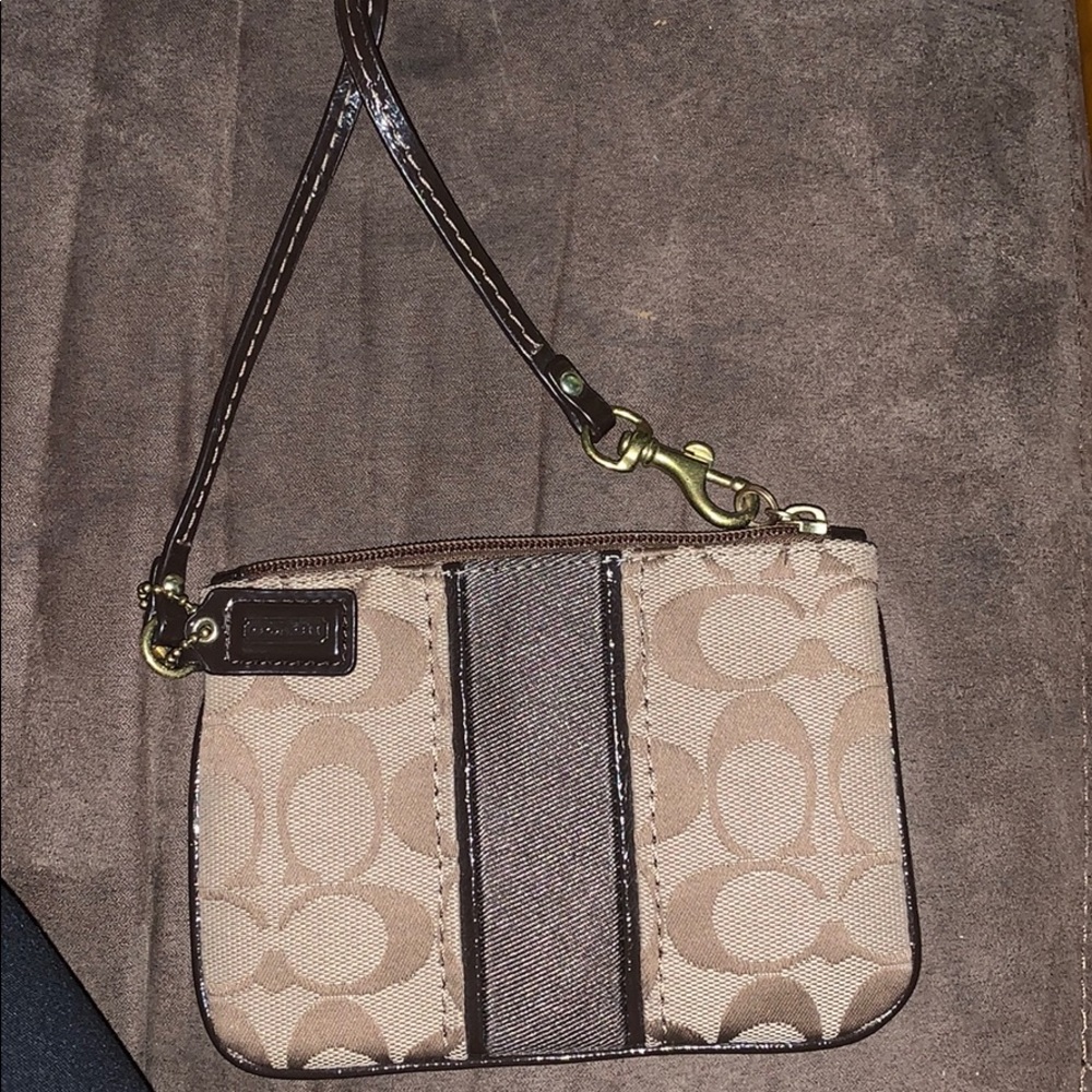 Coach wristlet